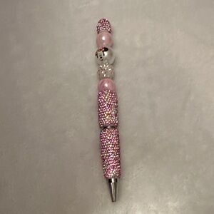 Pink Rhinestone Pen